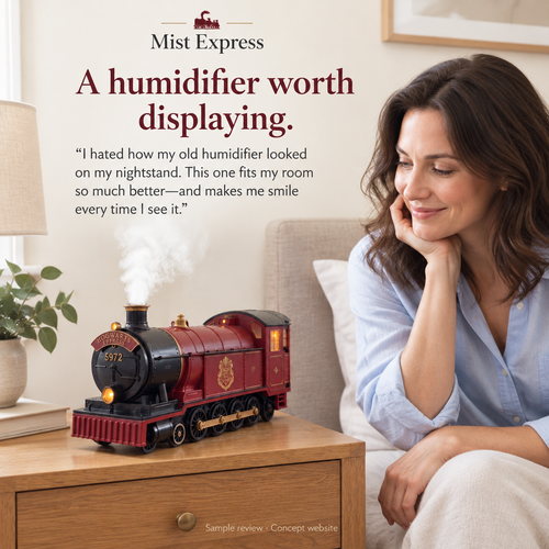 Mist Express — Hogwarts Express Train Humidifier