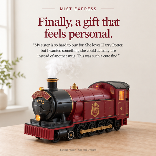 Mist Express — Hogwarts Express Train Humidifier